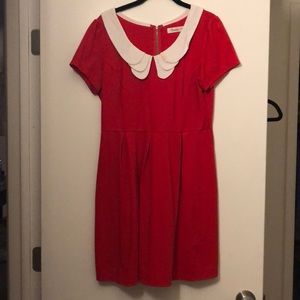 Modcloth Looking to Tomorrow Dress in Rouge